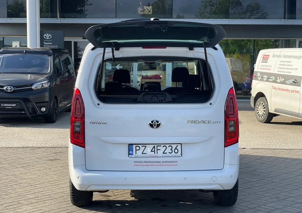 Toyota Proace City Verso cena 119500 przebieg: 10000, rok produkcji 2023 z Sztum małe 466